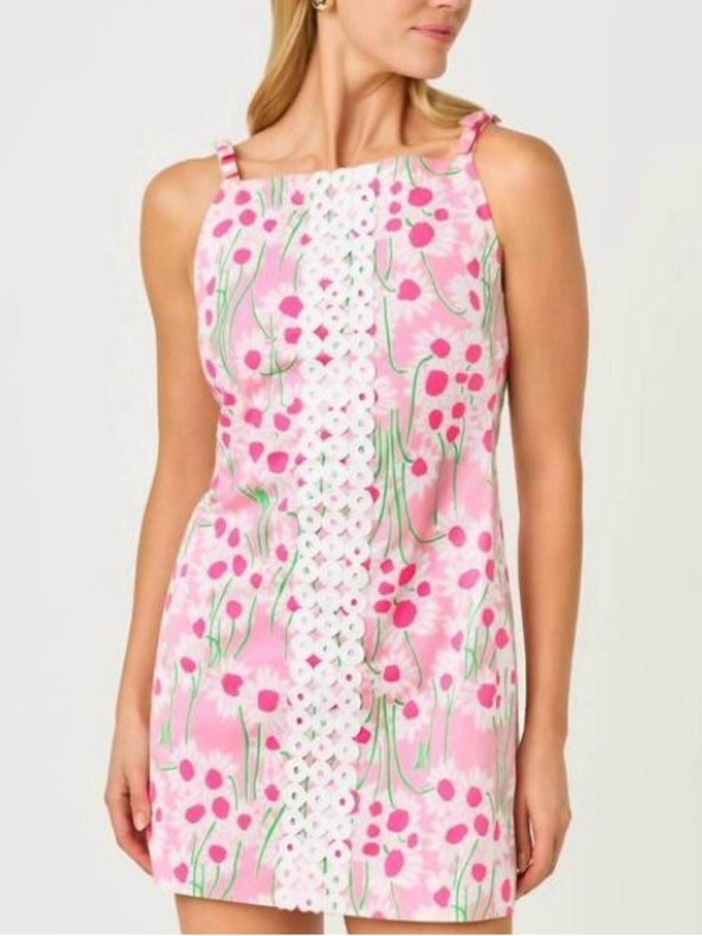 Lilly Pulitzer Delores Pink Floral Romper